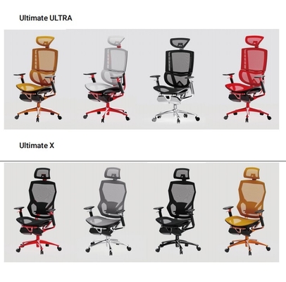 Polyester Ergonomic Mesh Office Chair With Lumbar Support Ergonomic Work Chair PA Castor